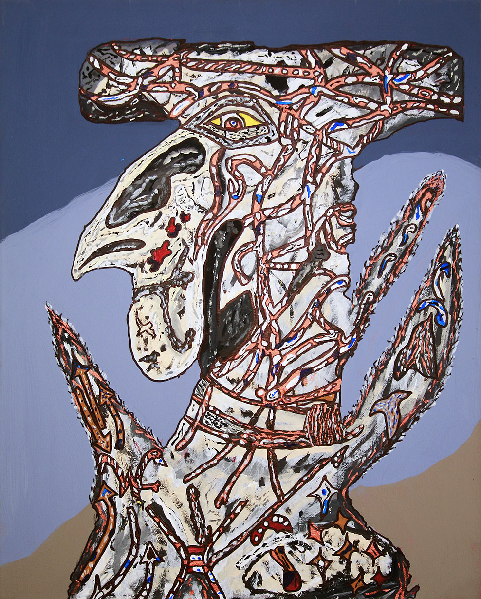 Don Quijote - 40 cm x 50 cm - Künstler: Walter Lehneretz - Gallery Waldi - Bild